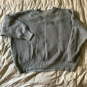 AE Oversized Waffle Knit Sweater